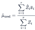 <p>Also called method to “preserve total losses/claim count”</p>