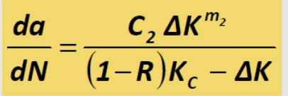 <p>What is the Forman equation useful for</p>