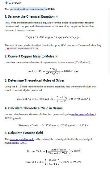 <p><strong>Rounding to three significant figures based on the provided data, the final result is 89.6%</strong></p>