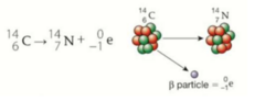 <p>Happens in nuclides hat have too namy neutrons, one of those neutrons turns into a proton and an electron</p>