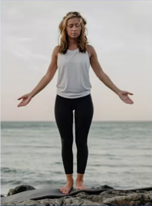 <p>refers to a person standing face forward, arms at the side with palms forward.</p>