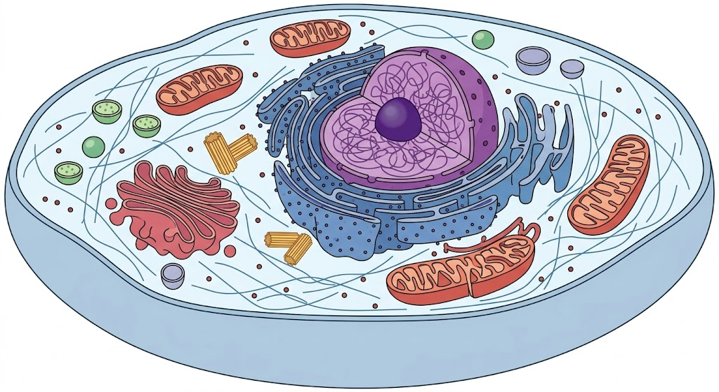 <p>Label the ‘ribosome’.</p>