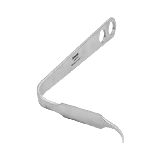 <p>Right-angle bone lever for knee exposure (Land).</p>