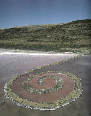<p>Spiral Jetty</p>