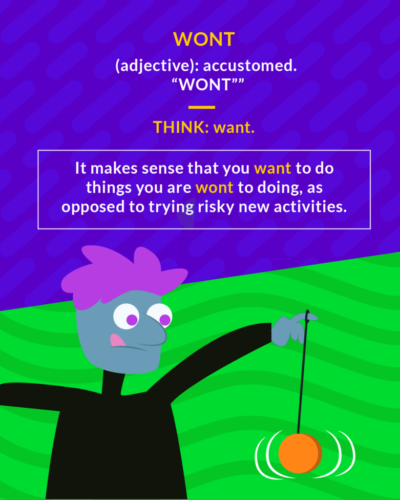 <p>accustomed</p>