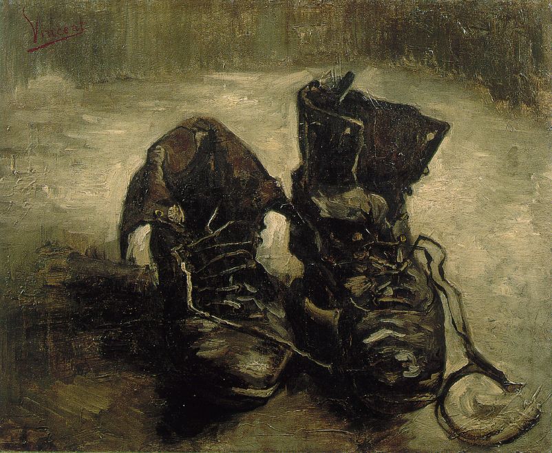 <p>A quoi fait référence “Chaussures” De VGH ?</p>