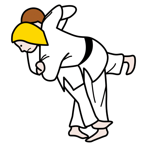 <p><strong>Nghĩa:</strong> Nhu đạo, judo.</p><p><strong>Mẹo âm thanh tương tự:</strong> Ju-đô — nhu đạo — Võ sĩ ju-đô dùng một đòn quật đối thủ xuống thảm nhu đạo.</p><p><strong>Đọc chuẩn:</strong> じゅ・う・ど・う; cả juu và dou đều dài hai nhịp.</p><p><strong>Ví dụ:</strong> 弟(おとうと)は週(しゅう)に二回(にかい)、柔道(じゅうどう)を習っています(ならっています)。</p><p><strong>Dịch:</strong> Em trai tôi học judo hai buổi mỗi tuần.</p><p><strong>Nhóm:</strong> 02 · Các môn thể thao</p><p><small>Ảnh: ARASAAC: Sergio Palao / ARASAAC, Gobierno de Aragón · CC BY-NC-SA</small></p>