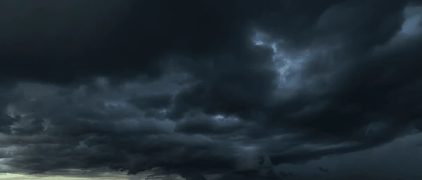 <p>Ciel couvert 100%</p>