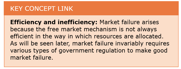 <ol><li><p>Price mechanism failure -> Misallocation of resources<br>&nbsp;2. Poor government regulation</p></li></ol><p></p>