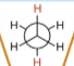 <p>Type of conformer. When the back carbon is bisected by the front carbon</p>