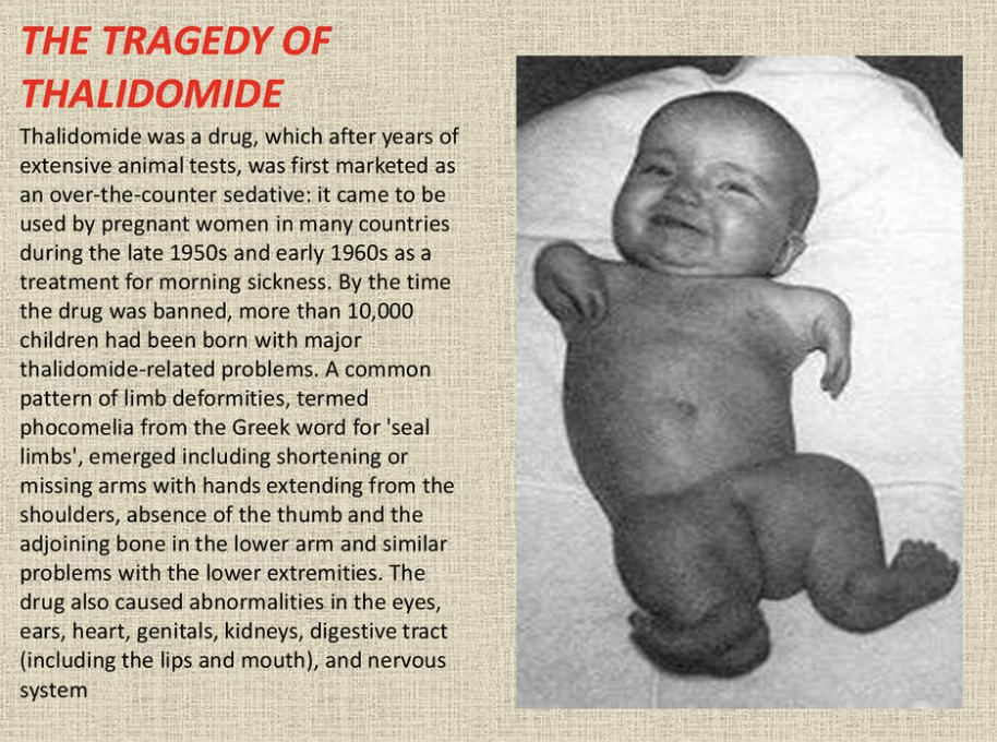 internet image re thalidomide