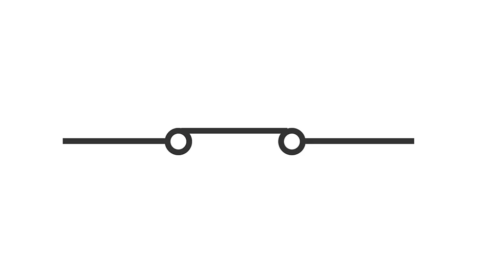 <p>Completes the circuit so current can flow</p>