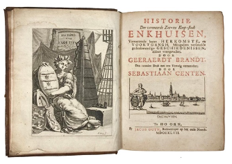 <p>Steden werden culturele centra en zetten hun eigen geschiedenis op papier, dit zijn stadsboeken. </p>