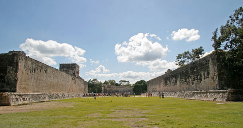 <p>Largest and best-preserved masoamerican ball court with carvings depicting ritual sacrifices of players. This court was not used for play, but for sacrifice and reenacting the struggle of life and death ritualistic complex</p>
