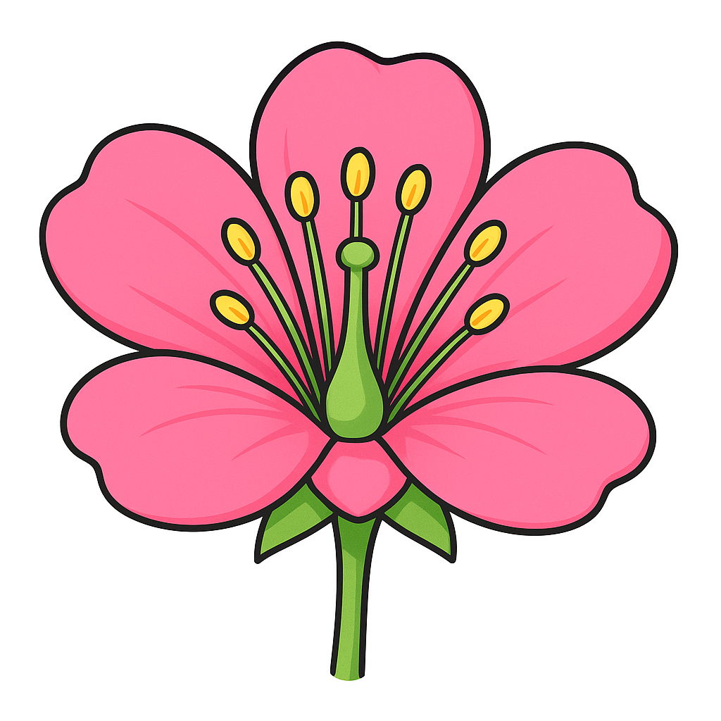 <p>A flower that has petals, sepals, stamens, and pistils.</p>