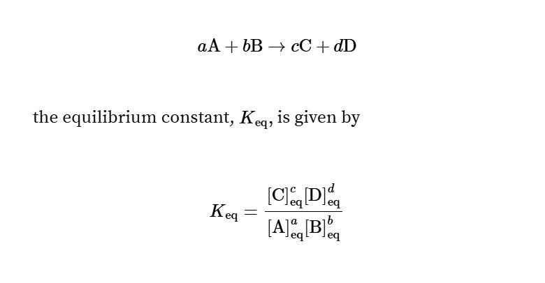 <p>Keq and G are measures of a reaction’s tendency to proceed spontaneously </p>