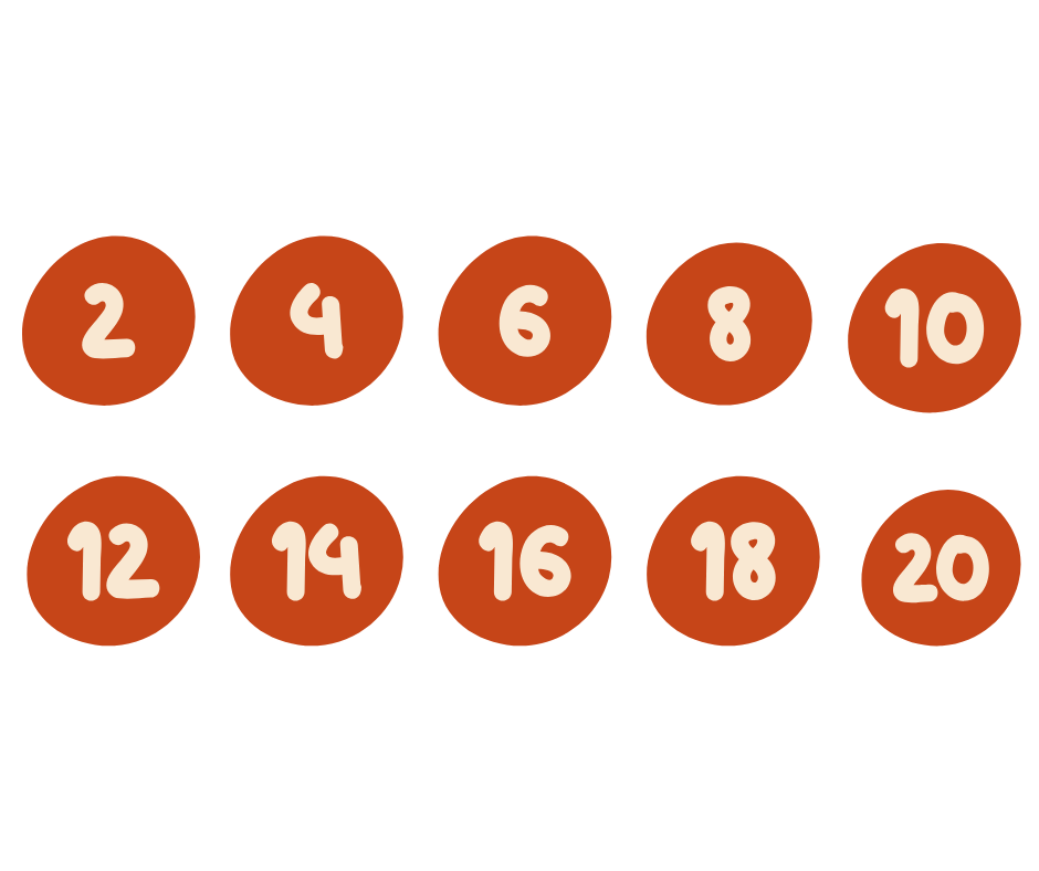 <p>Numbers that are divisible (can be divided) by $$2$$. Example: $$2, 4, 6, 8, 10, 48, 52$$.</p>