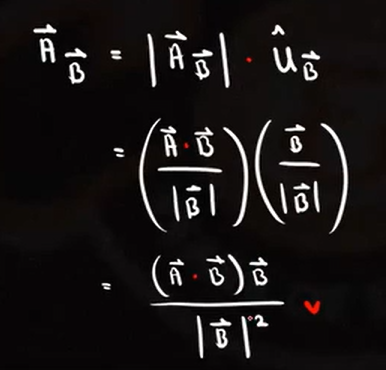 <p>Projection with Magnitude and direction</p>