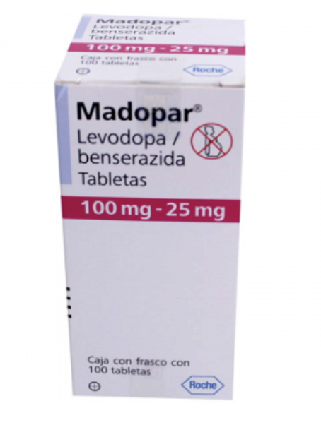 <p>Levodopa usually taken alongside peripheral dopa decarboxylase inhibitor (Benserazide or carbidopa) - dopamine cannot cross the blood brain barrier so needs to be in the form of levodopa, by inhibiting dopa decarboxylase we increase the level of levodopa reaching the brain for conversion of dopamine. Prevent peripheral breakdown of levedopa </p><p><span>Example: Co-beneldopa/Madopar</span></p>