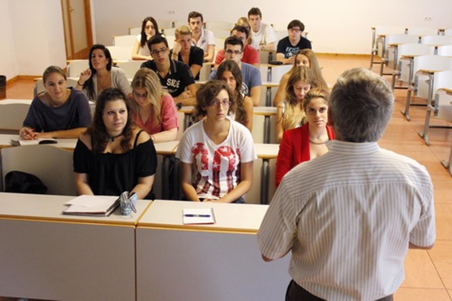 <p>to study, take a course</p>