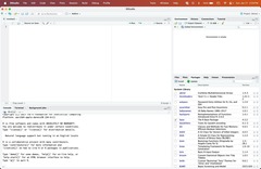<p>RStudio is an integrated development environment (IDE) for writing, saving, and executing R code.</p>