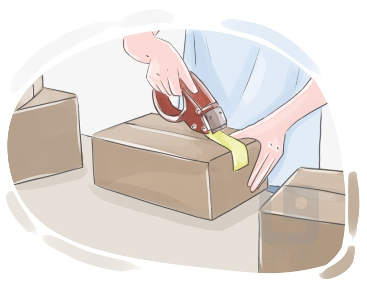 <p><strong>paketlemek, ambalaj yapmak, sarmak</strong></p><p><strong>*****************************************************************************************</strong></p><p>Sind die Geschenke eingepackt?</p><p>Hediyeler paketlendi mi?</p>