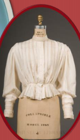 <p>A popular women’s blouse symbolizing working women and early reform</p>