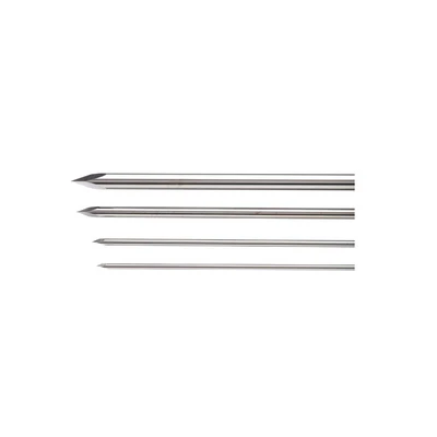 <p>Non-threaded pins that hold the cutting guides to bone.</p>