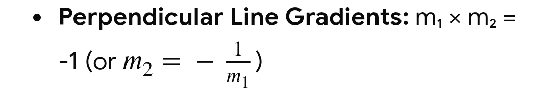 <p>m1*m2 = - 1</p>