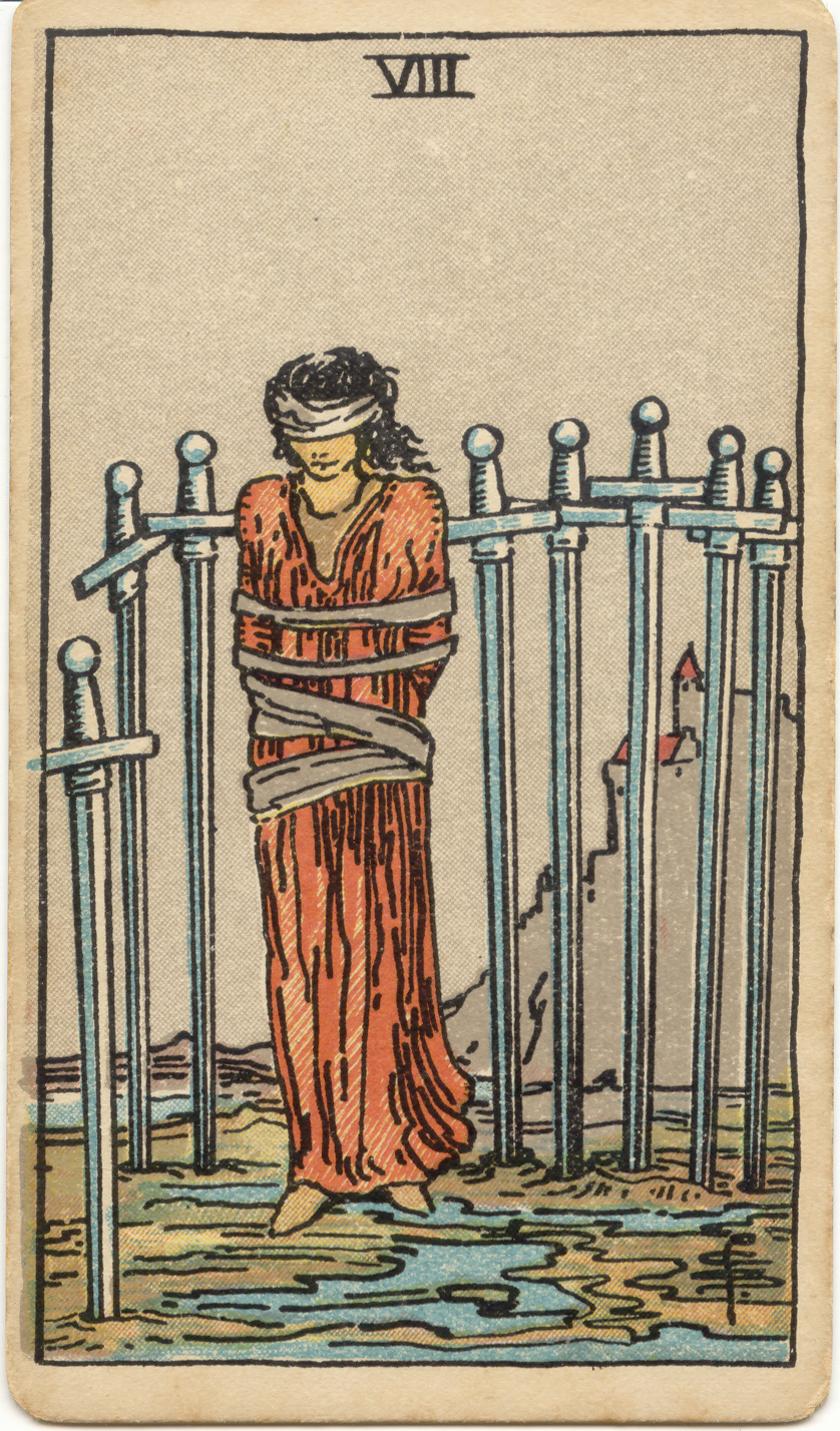 <p>Eight of Swords</p>