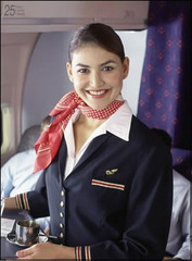 <p>Air hostess</p>