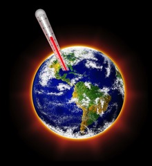 <p>El calentamiento global</p>