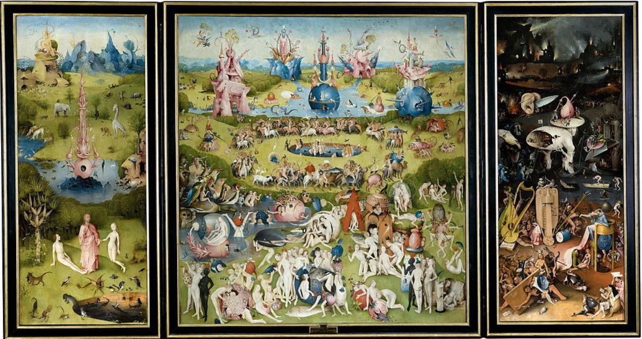<p>What does this Dutch painting by Bosch tell us?</p>
