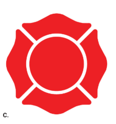 <p>name the symbol, what it was named after and when</p>