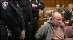 <p>formal words spoken or written by a jury that charge a person with a crime</p>