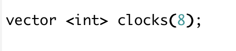 <p>write the programming statement that correctly prints the second element of the vector defined below</p>