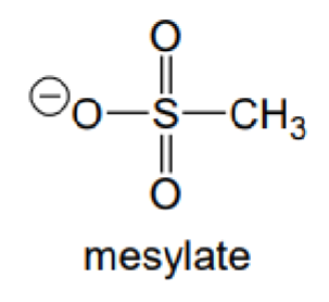 <p>What is the abbreviation of this carboanion?</p>