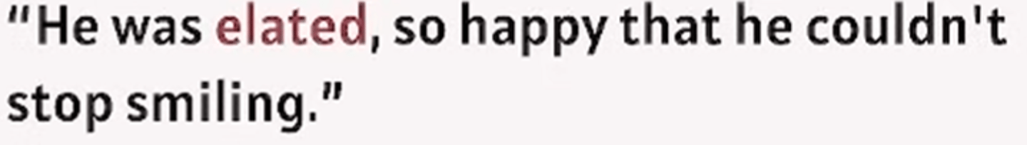 <p>Involves rephrasing the unknown word in a way that makes it seem more clear.</p>