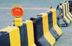 <p>Concrete Barriers</p>