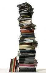 <p>n. đống chồng</p><p>v. chất đống</p><p>A _____ rubbish / books is waiting to be recycled.</p>