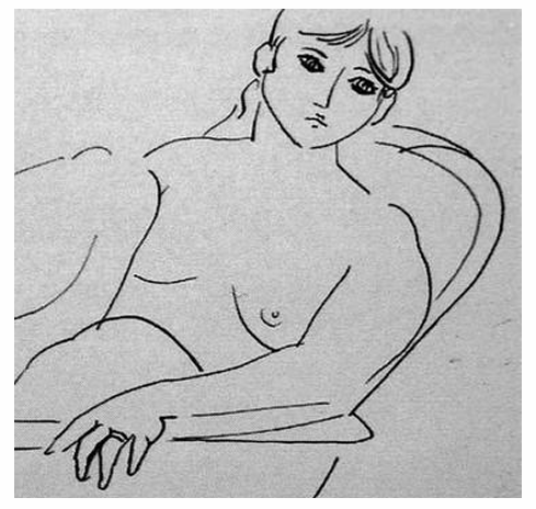 <p>Lateral inhibition</p><p></p><p><strong>Real object </strong>(e.g. a face) = area of colour, light & shade </p><p><strong>Line drawing</strong> = thin black line corresponding to transitions between areas of colour, light & shade</p>