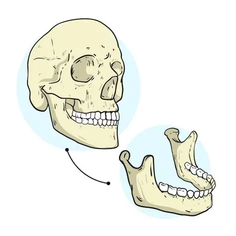 <p>The bone structure that holds the teeth.</p>