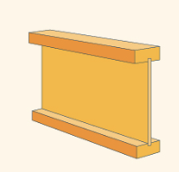 <p>What type of Floor Joist? -<strong> Center plywood or OSB </strong>is framed by 2 horizontal wood or laminated veneer pcs.</p>