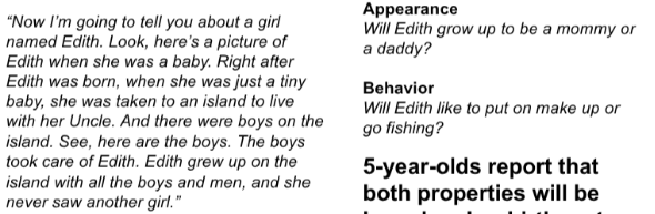 <p>Taylor, Rhodes + Gelman (2009) → switched at birth paradigm</p><ul><li><p>5yos report that both appearance + behaviour will be based on her birth, not her environment</p></li><li><p>Implications for how adults reason</p></li></ul><p></p>