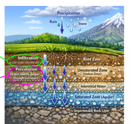 <p>what is percolation?</p>