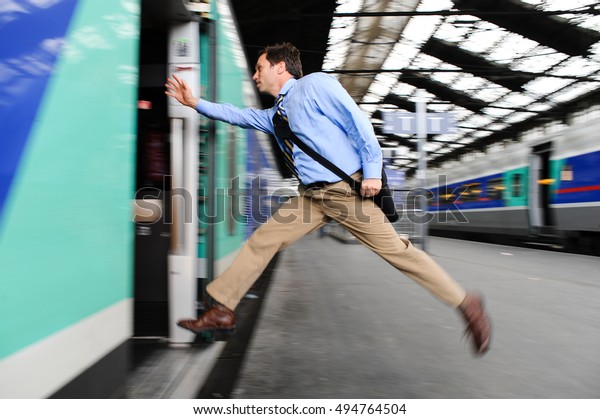 <p><strong>to get on transport in time</strong></p><p><span><em>I ___________ the last train at 11 p.m.</em></span></p>