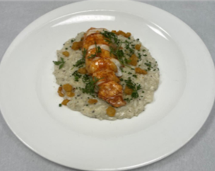 <p>LOBSTER RISOTTO</p>