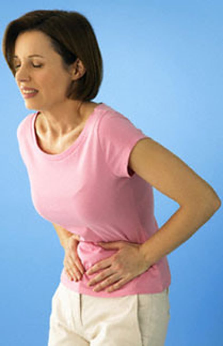 <p>đau nhức Sitting at the computer all day makes my back ___________.</p>