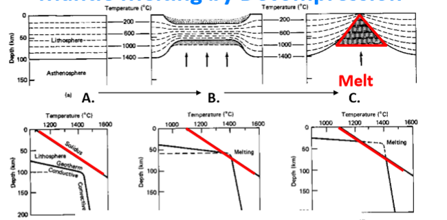 <p>What does this series of images depict? What does the upper portion depict? What does the lower section show?</p>