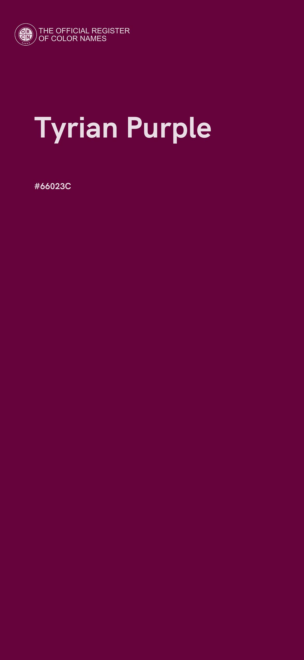 <p>Tyrian purple</p>